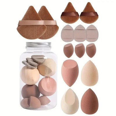 12/14Pcs Makeup Sponge Cosmetic Puff Foundation Sponges Blen