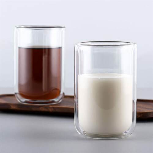 Water glass mug Coffee Cup Heat-resistant Double Handle 杯子