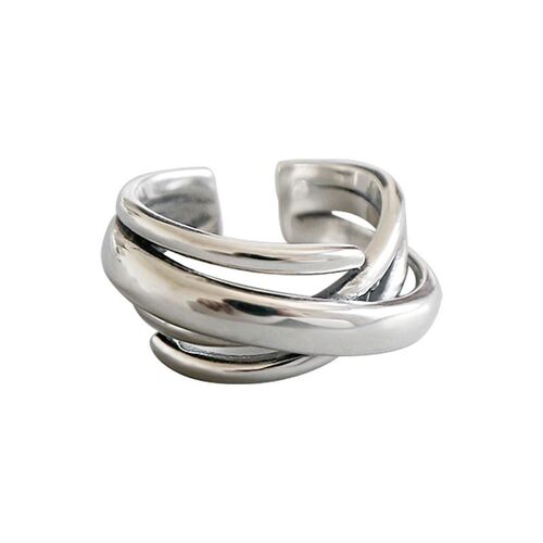 white rose luxury cubic engagement Rings for women hot