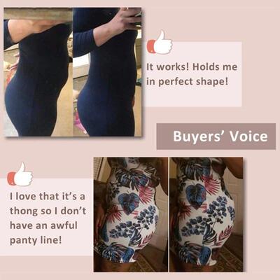 High Waist Tummy Control Panties Women Thong Panty Shaper Sl