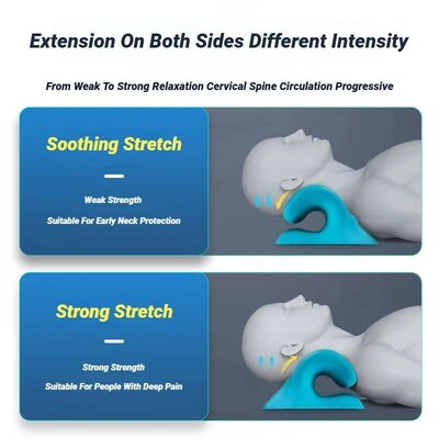 C-Type Neck Shoulder Relaxer Cervical Spine Stretch Muscle R