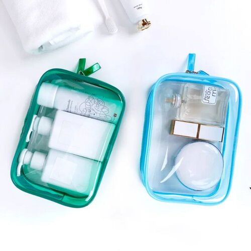 Waterproof Clear Storage Bag Portable Wash Bag Toiletries Or