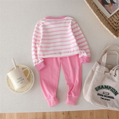 AutumnWinter Kids Innerwear Sets Infants Long Johns Cotton B