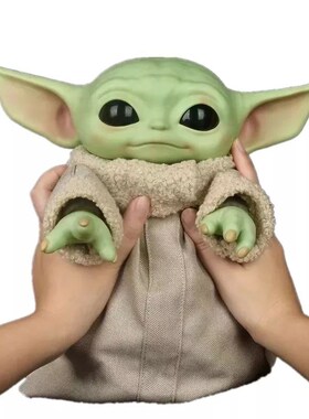 28cm Baby Yoda Action Figure Toy Action Figure Plush Yoda Ma