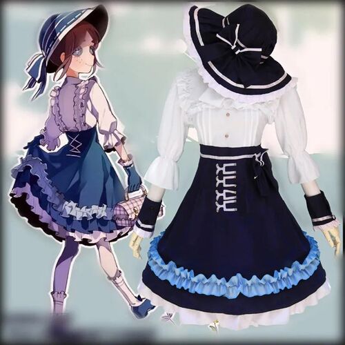 Zhomecos Identity V Cosplay Costume Gardener Emma Woods Cost