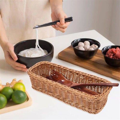 Chopsticks Cutlery Storage Basket Tableware Holder Plastic
