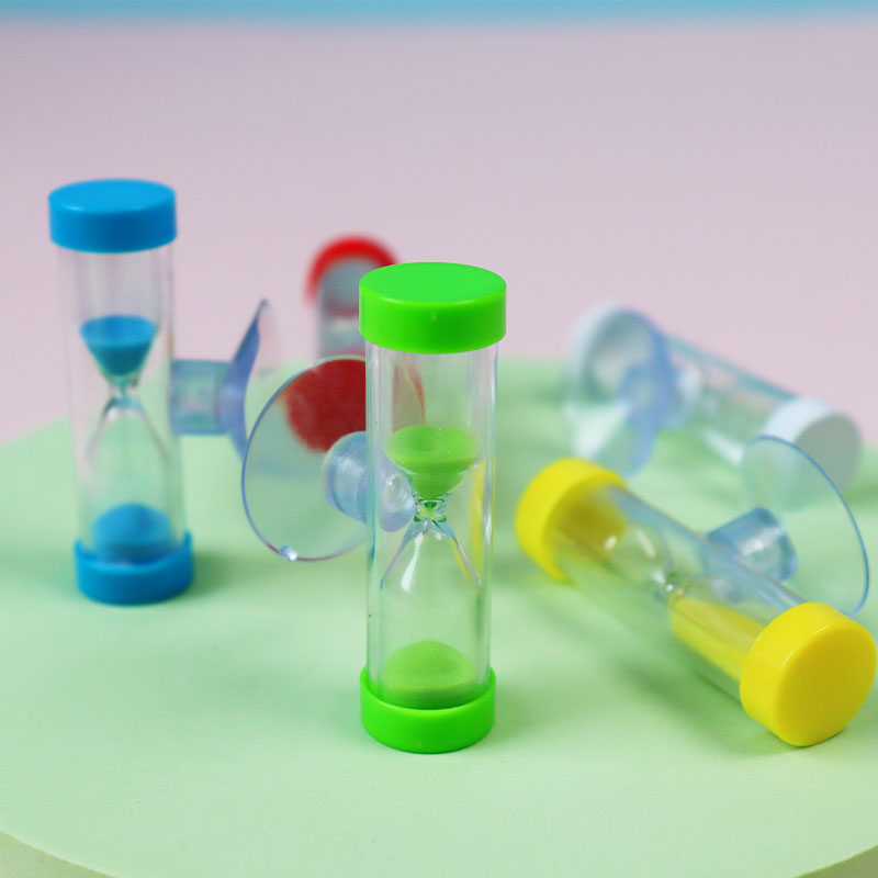 吸盘沙漏计时器儿童三分钟创意教具课堂时间流沙小号刷牙,家居饰品,装饰摆件,淘宝优惠券,粉丝福利购,淘宝优惠卷