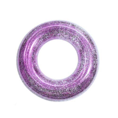 Transparent Glitter Pool Foats Swimming Ring Adult Children