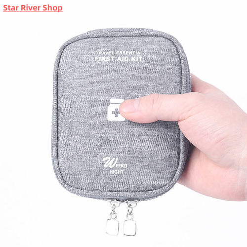 Mini Portable Medicine Storage Bag Travel First Aid Kit Medi