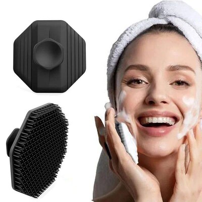 Silicone Facial Cleansing Brush Scrub Exfoliating Unisex Bea
