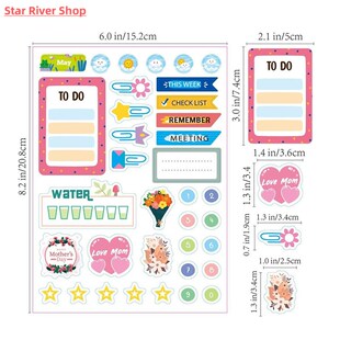 Sheets Stickers Notebook For Diary 1700 Planner
