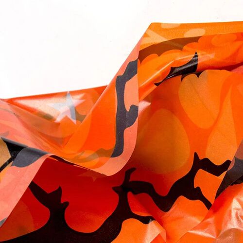 Halloween Decoration Tablecloth Pumpkin Spider Web Bat Plast