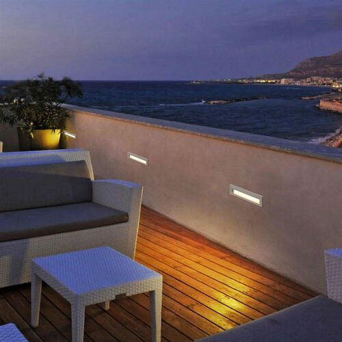 IP65 Waterproof Wall Lamp 12W Outdoor Led Stair Step Light F