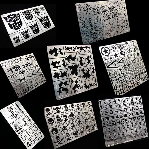 Military Building Tank Airplane Model Tools Digital Camoufla