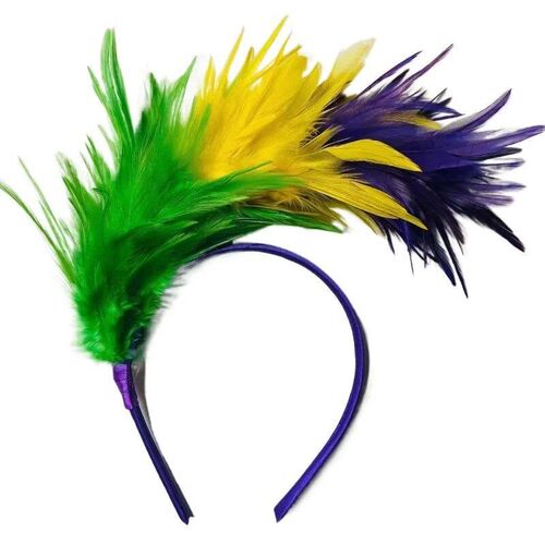 pretty Women Colorful Feather Hair Hoop Fashion Headband