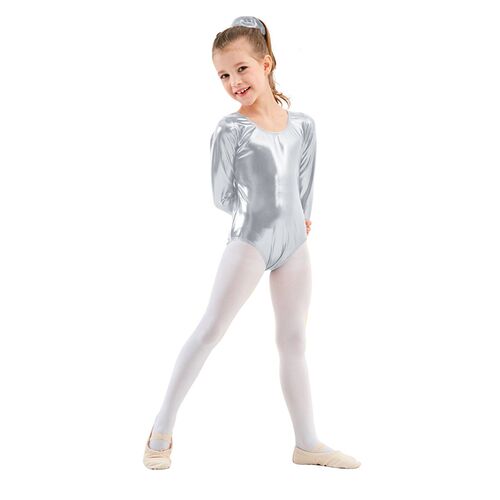 AOYLISEY Ballet DanceShinny Metallic Leotards for Girls Gymn