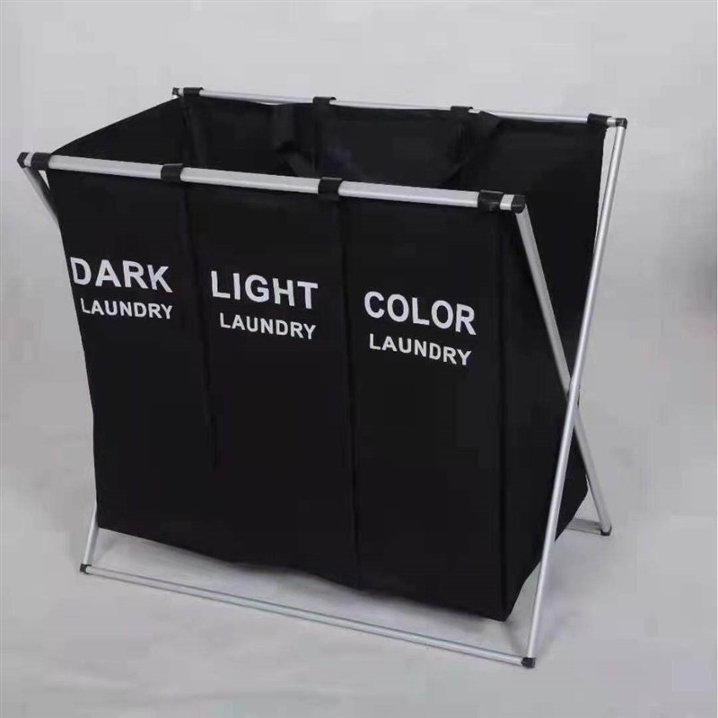 Extra large washable laundry basket, clothes storage bucket图片