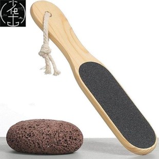 Foot peeler dehulling tool heel home scrub rubbing board