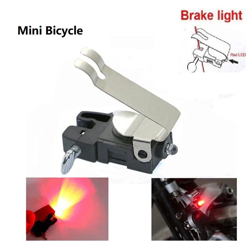 Mini Brake Bike Light Mount Tail Rear Bicycle Light Cycling图片
