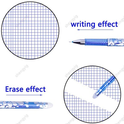 100 Pcs/set Kawaii Erasable Refill Erasable pens Gel Pen ske