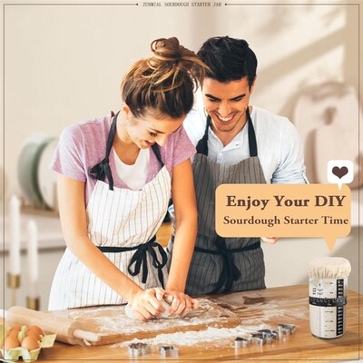 Sourdough Starter Jar Home Baking Supplies Kitchen