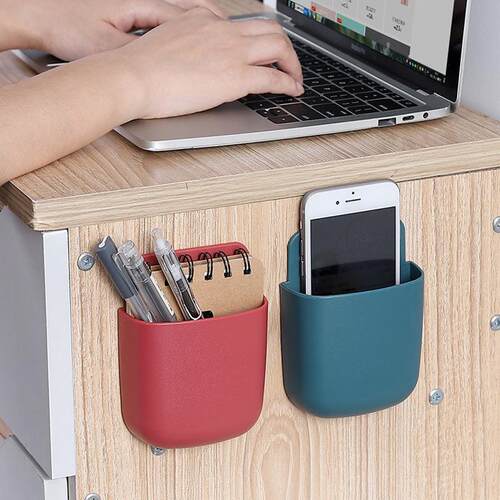 Wall-Mounted Multi-Function Remote Control Storage Box, Beds