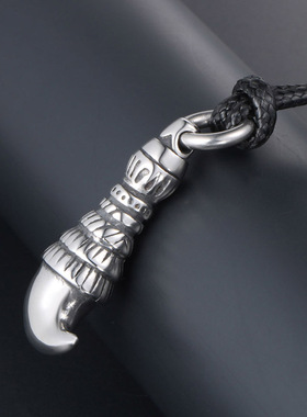 Fashion mens wolf tooth titanium steel pendant pendant pend