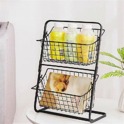 Iron Storage Shelf Rack,For Kitchen Seasoning Organizer