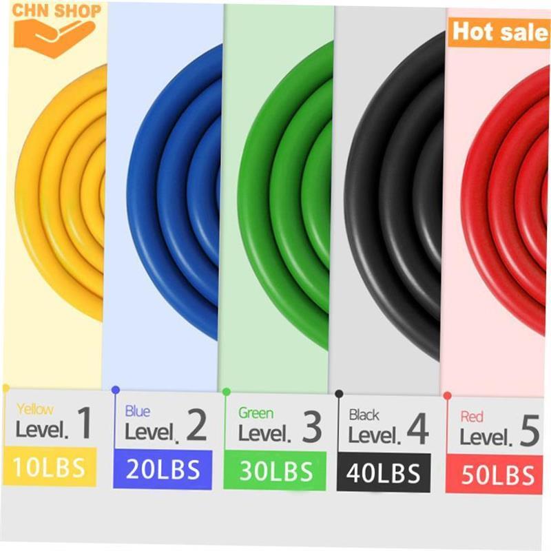 11pcs Resistance Band Gym Equipment Rubber exercise Band图片