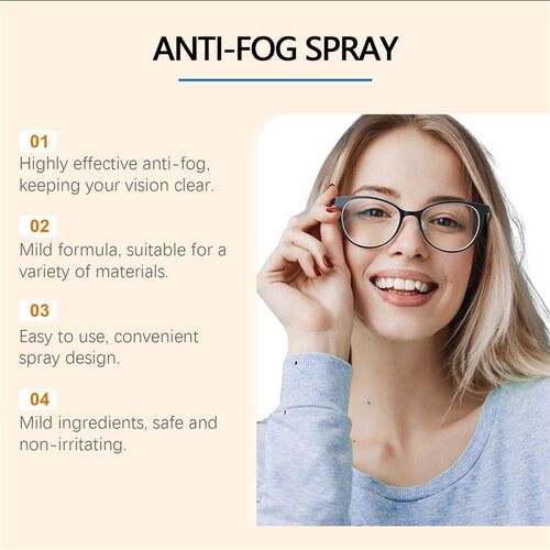 JUE FISH Defogging Spray for Car Windshields and Windows, An