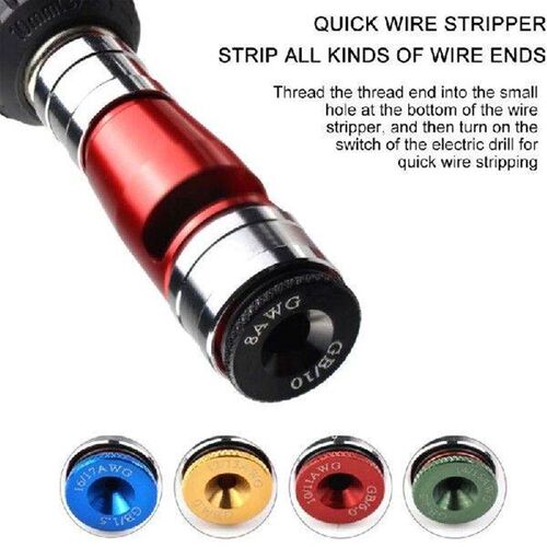 Wire Stripper Aluminum 1.5/2.5/4.0/6.0/10 Stripping Tool