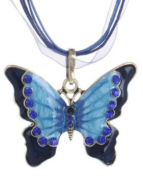 Vintage choker Hot Ethnic Style Butterfly Alloy Necklace项链