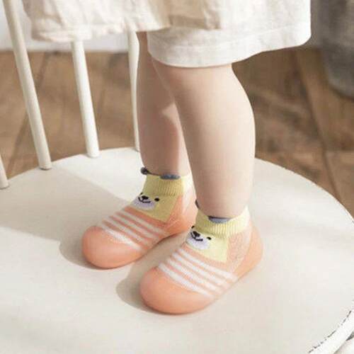 Animal Pattern Baby Floor Socks Non-slip Silicone Sole Cute