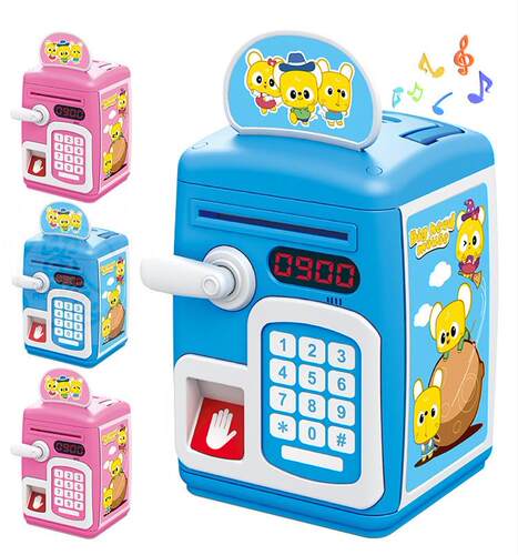 。Fingerprint induction unlock deposit box simulation passwo