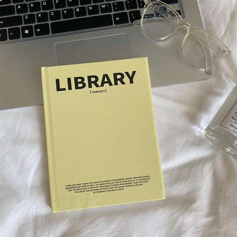ins Korean style blogger cheese cream yellow English book no图片