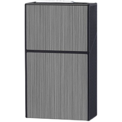 20Pcs Capacity Cigarette Case Box+Coil Lighter USB Men Gift