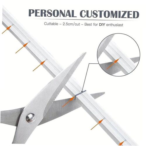 Neon LED Light Strip Flexible Silicone Set 5M 600 Lights Emb