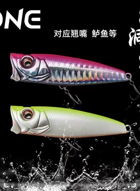 DNE去路亚洞洞波波爬翘嘴假饵鳡鱼鲈鱼炸水路亚饵窗口期巨物鱼饵