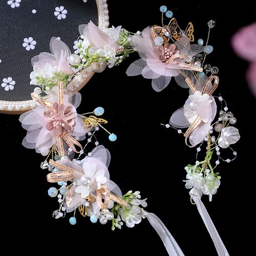 Pearl Flower Headband Bridal headdress Wedding Crown Fashion
