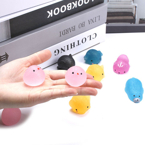 New Spongy Squishy Mochi Fidget Toys Kawaii Animal Soft Cute