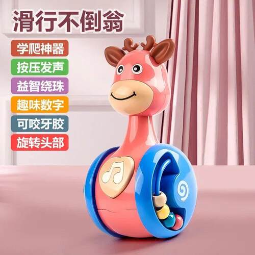 Tumbler Wobbler Toys for Infant Boy Girl - Perfect for Learn