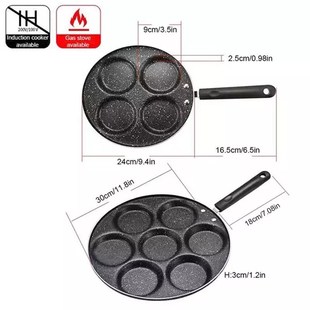 egg pancake steak pan  cooking egg ham pans breakfast maker