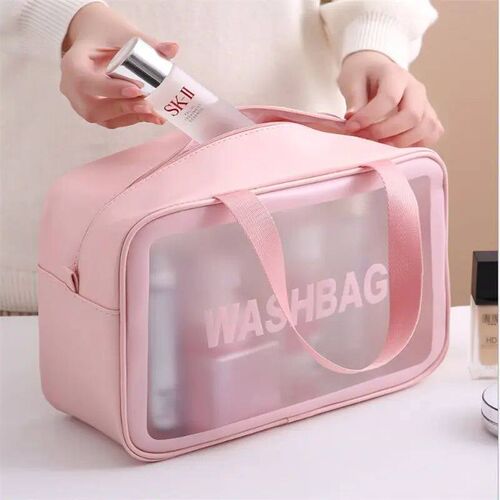 Portable Travel Wash Bag Female Transparent Waterproof Makeu