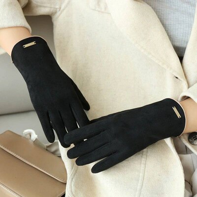 Women Touch Screen Gloves Autumn Winter Keep Warm Mittens Th
