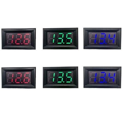 LED Digital Display Two-Wire AC Voltage Meter Heads