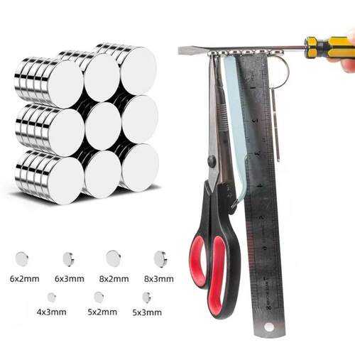 Round Home Decoration Accessories Magnets For Fridge, DIY, B