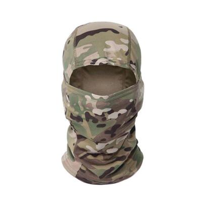 Multicam Tactical Balaclava Full Face Mask Shield Cover Cycl