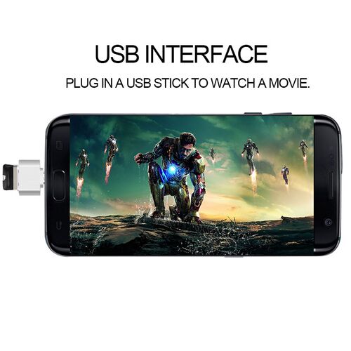 Micro USB Male To USB 2.0 Female Adapter Data Portable OTG C