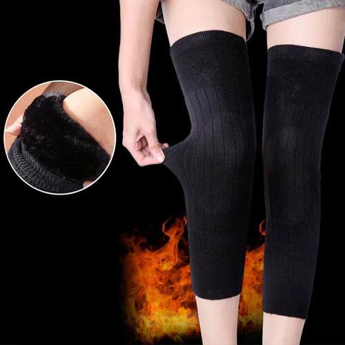 Cashmere Winter Knee Brace Thermal Leg Knee Warmer Sleeve fo