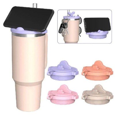 Durable Silicone Bottle Cover Purple Pink Khaki Orange
